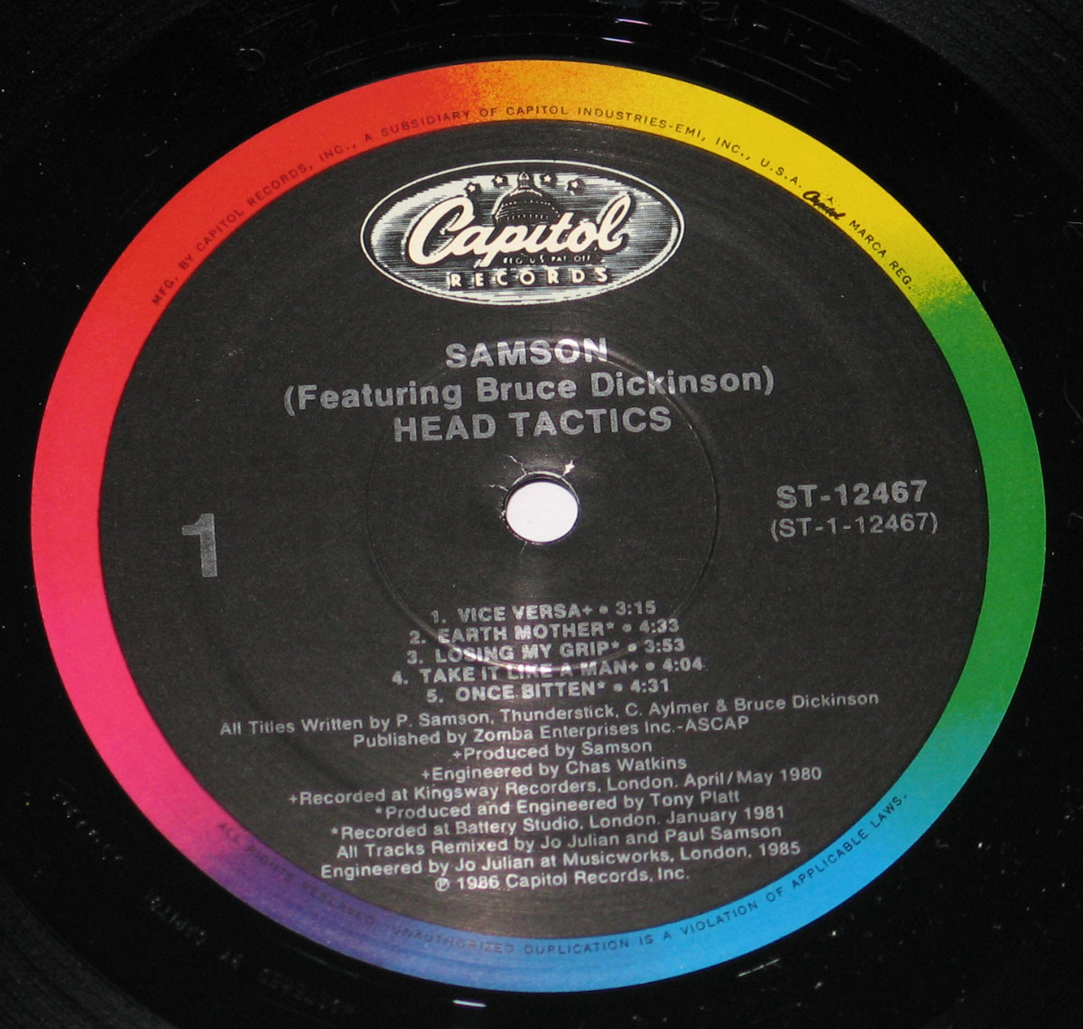 High Resolution Photos of samson featuring bruce dickinson head tactics 